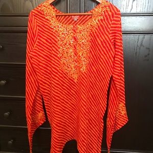ALL 5* SELLER Georgette Indian designer tunic